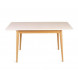 Стол Рэй-1030 (натуральный / белая эмаль) Прямоугольный Стол Рэй-1030 (натуральный / белая эмаль) Прямоугольный