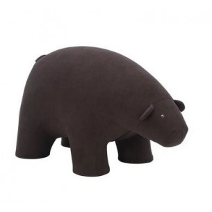Пуф Bear (ткань Omega 22) темный