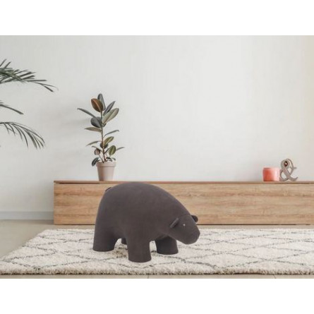 Пуф Bear (ткань Omega 22) темный