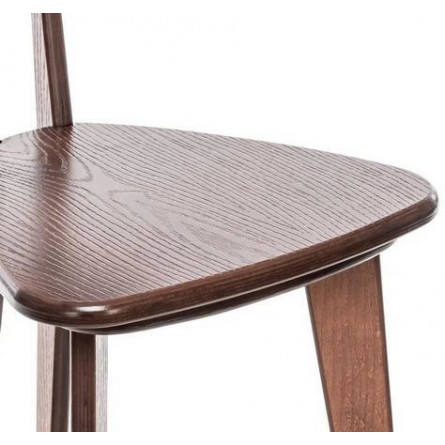 Стул барный 4 ноги прямые (Орех)