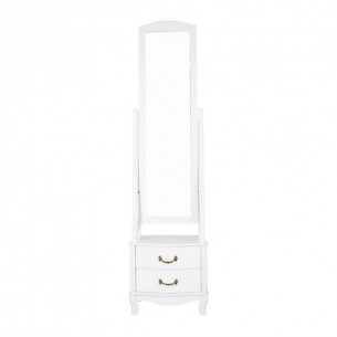 Зеркало напольное "Джульетта" (молочный дуб) Вис