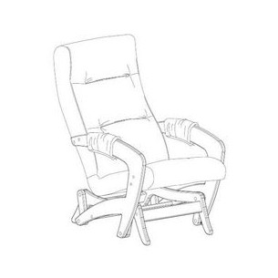 Кресло- гляйдер "Элит" (Дуб