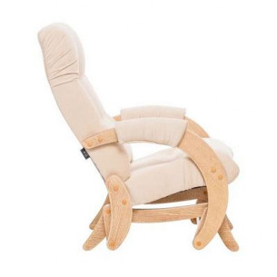 Кресло гляйдер Модель 68 (Verona Vanilla / Дуб / Шпон)