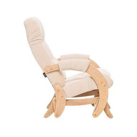 Кресло гляйдер Модель 68 (Verona Vanilla / Дуб / Шпон)