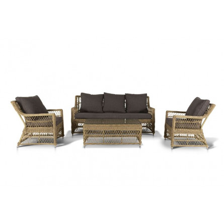 "Гранд Латте" лаунж-зона из искусственного ротанга