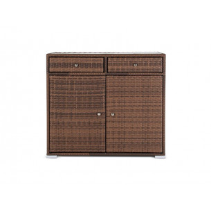 "Мальта" тумба плетеная из искусственного ротанга, цвет коричневый