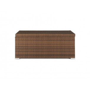 "Порту" сундук водонепроницаемый из искусственного ротанга, цвет коричневый