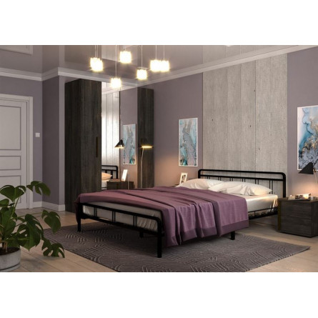 Кровать Леон 160 черная