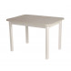 Стол Франц II (СТ03Б1)/ЛДСП, Шпон березы/110(150)*80*74,2/Эмаль белая/Рамух белый/
