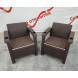 Комплект кресел Yalta Double Set Chocolate Комплект кресел Yalta Double Set Chocolate