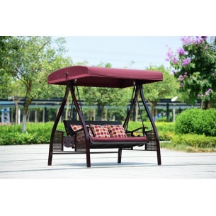 Садовые качели Rio из искусственного ротанга