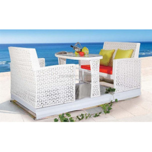 Маятниковые садовые качели Isola 2 со столом