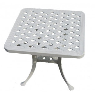 Столик кофейный из литого алюминия Вилла(Villa)