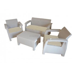 Комплект уличной мебели под искусственный ротанг Yalta Terrace Set