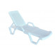 Шезлонг, лежак "Майра К" Myra K с подлокотниками