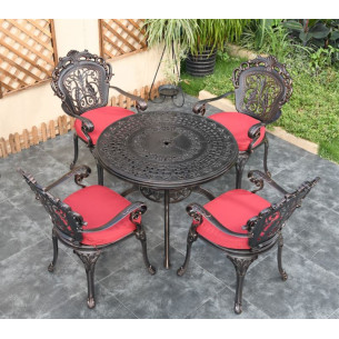 Кресло из литого алюминия ФИНЛЯНДИЯ-2 "FINLAND-2"