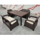 Обеденная группа для кафе под ротанг Yalta Family Set