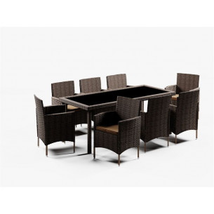 Обеденная группа из искусственного ротанга ЕГИПЕТ "EGYPT"
