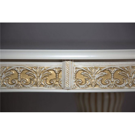 Стол "Милорд" big (110х260х330) 1013+патина золото