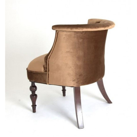 Кресло Бархат (темный тон / 6 - шоколад)