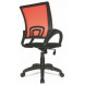 Офисное кресло Формула с оранжевой спинкой из сетки Офисное кресло Формула с оранжевой спинкой из сетки