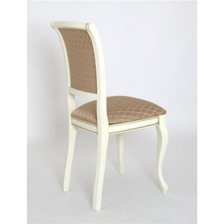 Стул "Дионис" (эмаль тон 11 + золот. патина/ткань Palermo)