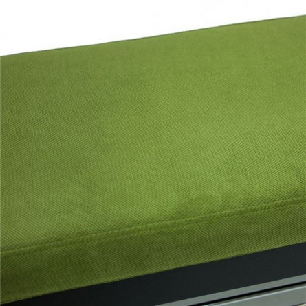 Банкетка "Грейс" (дуб шампань/ткань Verona apple green) Ls