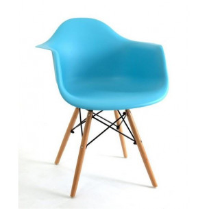 Стул пластиковый 620-PL (BLUE 52)