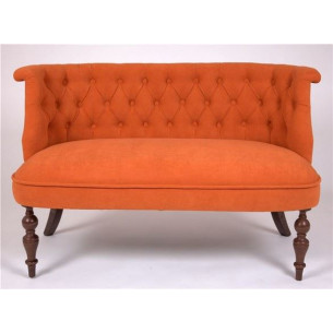 Диван Бархат (темный тон / G08 - морковный)