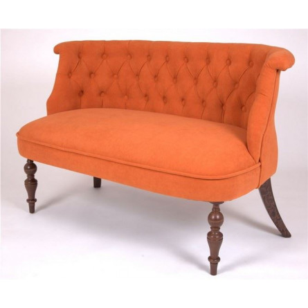 Диван Бархат (темный тон / G08 - морковный)