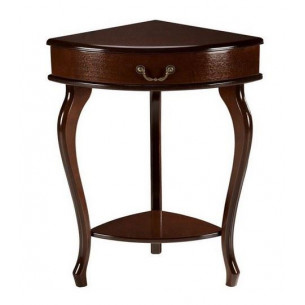 Консоль угловая "Элегант" (орех) Вис