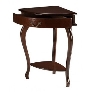 Консоль угловая "Элегант" (орех) Вис