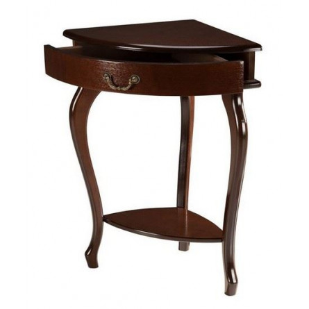 Консоль угловая "Элегант" (орех) Вис