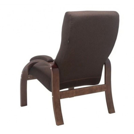 Кресло Лион (Орех текстура/ткань Малмо 28)