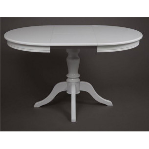 Стол "Эгина-2" (Белый/шпон бук) тип 2