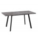 БОРГ-120(160)х80стол раздвижной ЛДСП 38 мм. Дымчатая керамика/Черный БОРГ-120(160)х80стол раздвижной ЛДСП 38 мм. Дымчатая керамика/Черный