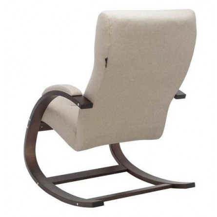 Кресло-качалка Милано (Орех текстура/ткань Малмо 05)