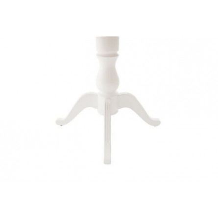 Стол "Фабрицио-1" раздвижной (D 1000 / Цвет дерева:Тон 9 Эмаль белая)