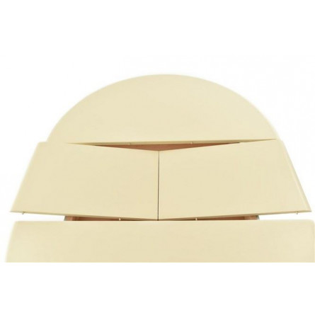 Стол "Фабрицио-1" раздвижной (D 1000 / Цвет дерева:Тон 10 Слоновая кость RAL 1015)