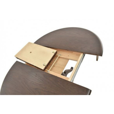 Стол "Фабрицио-1" раздвижной (D 1000 / Цвет дерева: Тон 7 Орех темный)