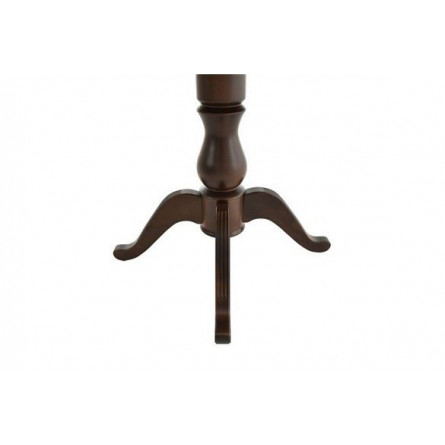 Стол "Фабрицио-1" раздвижной (D 1000 / Цвет дерева: Тон 7 Орех темный)