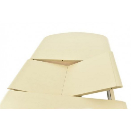 Стол "Прага 110" раздвижной (1100х700 / Цвет дерева: Тон 10 Слоновая кость RAL 1015)