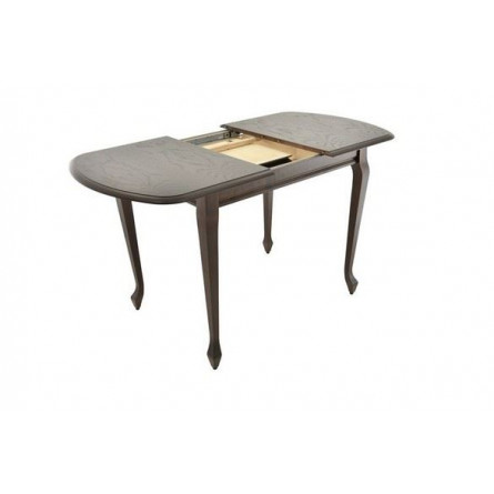 Стол "Прага 110" раздвижной (1100х700 / Цвет дерева: Тон 7 Орех темный)