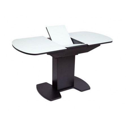 5 х 70/стекло MATTE белое/пленка Черный мат. шагр./ЛДСП Черный)