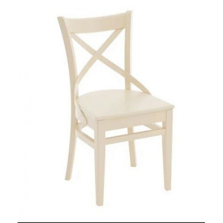 Стул жесткий "Соло" венский (Тон 10 Слоновая кость RAL 1015)
