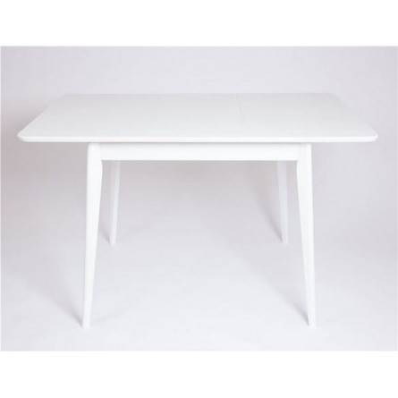 Стол Рэй-0090 (белая эмаль / белая эмаль) Квадратный