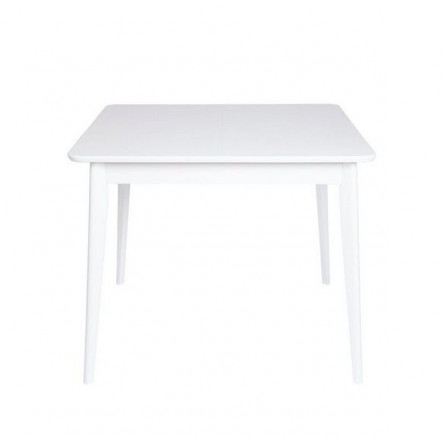 Стол Рэй-0090 (белая эмаль / белая эмаль) Квадратный