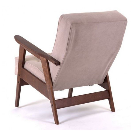 Кресло РЕТРО (темный тон / RS 16- темно-бежевый)