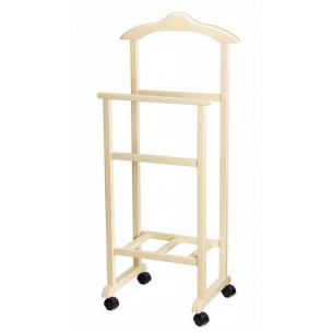 Вешалка напольная "Дуэт" (слоновая кость)