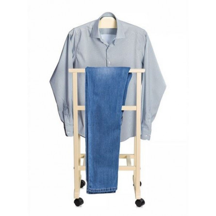 Вешалка напольная "Дуэт" (слоновая кость)